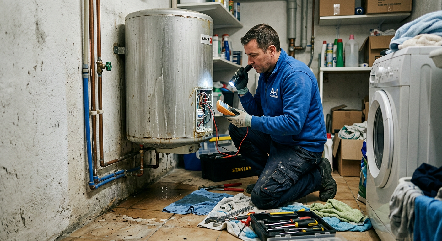Dépannage chauffe-eau en panne par un plombier à Torcy 77